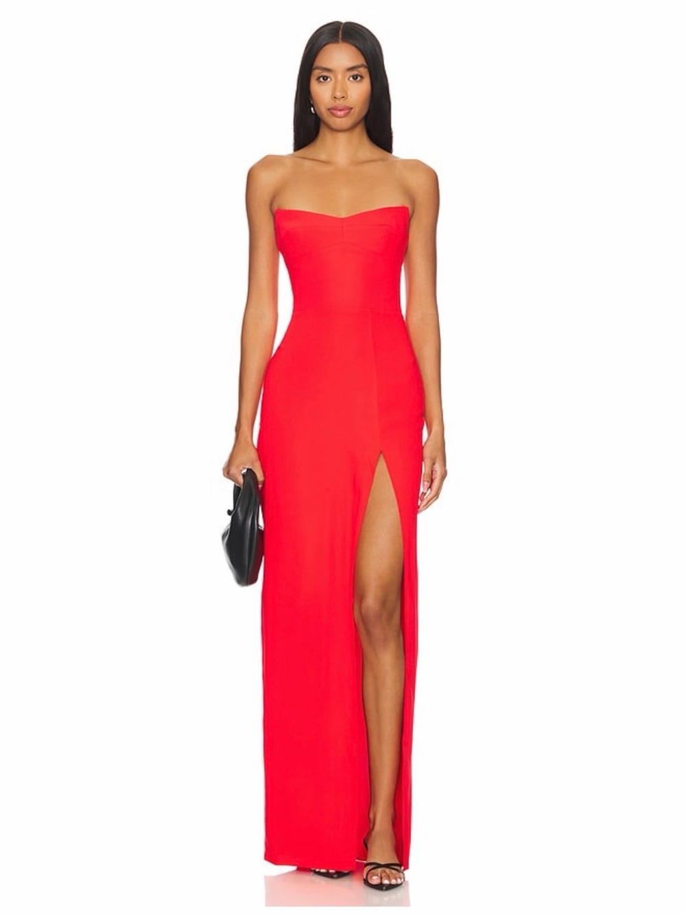 Amanda Uprichard Ivy Gown in Crimson Size Large NWOT